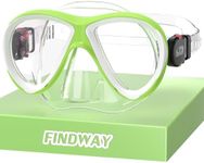 findway Kids Swim Goggles,Anti-Leak Kids Swimming Goggles with Nose Cover,UV Protection Swim Goggles for Kids 4-16 Boy &Girl