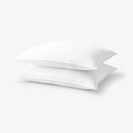 Pillows 2 Pack - Non Allergenic Hollowfibre Soft Pillow - Hotel Quality Bouncy Firm Support Side Sleeper Pillow for Neck Back & Shoulder Pain Relief