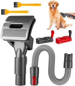 Brosse Poils Chat et Chien pour Aspirateur Dyson V15 V11 V10 V8 V7,Avec 1 tuyau d'extension et Adaptateur,2 verrou de déclenchement,2 pinceaux