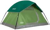 Coleman Sundome 2-Person Tent with Rainfly, Weatherproof Tent Sets Up in 10 Mins