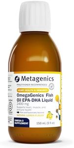 Metagenics OmegaGenics® EPA-DHA 2400 – Liquid Omega-3 Oil – Daily Supplement to Support Cardiovascular, Musculoskeletal, & Immune System Health | 150 mL