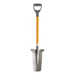 Garden Root Shovel Spade | Carbon Steel | Orange