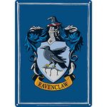 Half Moon Bay | Harry Potter Wall Art | Ravenclaw House Crest Tin Signs | Harry Potter Posters For Bedroom | Harry Potter Bedroom Decor & Boys Bedroom Accessories | Metal Harry Potter Bedroom Wall Art