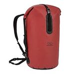 Highlander Waterproof Dry Bag 70L - Duffle Roll Top Backpack - Removable Backpack Adjustable Style Straps - Ideal for Canoeing, Fishing, Rafting, Swimming, Boating and Snowboarding