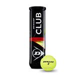 Dunlop Tennis Ball Tour Brilliance – for Clay, Hard Court and Grass (1 x 4 Pet)