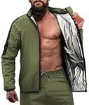 RDX Sauna Suit Weight Loss, Full Body Heat Sweat Suit, REACH OEKO TEX 100 CERTIFIED, Anti Rip Long Sleeves Tracksuit Boxing