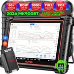 Autel Scanner MaxiCOM MK900BT, 2026 MK900-BT Bidirectional Diagnostic Scan Tool, 2.0 BT Ver. of MK900 MX900 8in Up of MK808S MK808BT PRO MX808S MK808Z, 3K+ Active Tests, 40+ Reset, CANFD DoIP, FCA SGW
