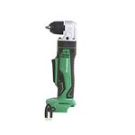 Metabo HPT Right Angle Drill, 18V Cordless, Tool Only - No Battery, 3/8-Inch Keyless Chuck, LED Light, Side Handle (DN18DSLQ4)
