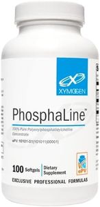 XYMOGEN PhosphaLine - Polyenylphosphatidylcholine Phosphatidyl Choline - Support Liver Health, Cell Membrane Fluidity, Cardiovascular Health (100 Softgels)