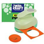 UCEC Circle Punch - 1 Inch Circle Cutter - 2.54 CM Craft Hole Punch - Handmade Paper Punch for Crafting Scrapbooking Cards Arts Fun Projects