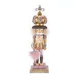 Kurt S. Adler Kurt Adler 14-Inch Hollywood Ballet and Crown Nutcracker, Multi