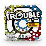 Hasbro Trouble Board Game for Kids Ages 5 and Up 2-4 Players, English and French Bilingual Version, A5064CA6