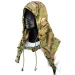 ROCOTACTICAL Lightweight Sniper Ghillie Viper Hood, Military Ghillie Suit for Airsoft, Panitball, Hunting, Camo Military Ghilie (CP Multicam)