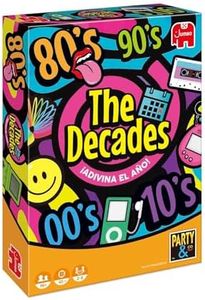 Diset - The Decades, Juego de mesa familiar y adulto a partir de 8 años