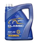 Mannol 50420900500 10W-40 SM/CF Classic Engine Oil, 5L Volume