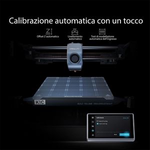 Creality K1C 3D Printer – 220x220x250mm High-Speed Desktop Printer