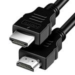 CAM2 4K@60HZ HDMI Cable 1.5m,High Speed HDMI Lead 2.0 Cable Ultra 18Gbps Supports Video UHD 4096P 2160P HD1080P,3D,Ethernet, HDCP 2.2ARC,compatible with Fire TV/PS3/PS4