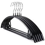 The Hanger Store 20 Non-Slip Rubber Suit Hangers, Perfect for Jumpers & Knitwear