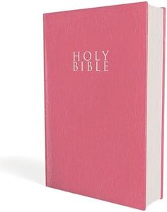 NIV, Gift and Award Bible, Leather-Look, Pink, Red Letter, Comfort Print