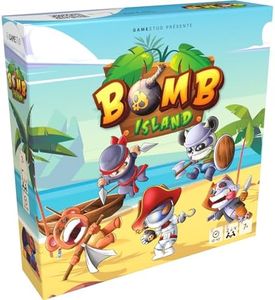 BOMB ISLAND | Gioco da tavolo | Facile e divertente | Caccia al tesoro | Battle Royale | Avventura e strategia | Hackerare in famiglia e tra amici | Idea regalo | Da 7 anni