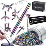 Fidget Toys Adults Set Over 600+PCS Magnetic Balls and Fidget Pen with Gift Box for Cool Stuff