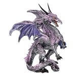 Nemesis Now Purple Dragon Protector Figurine 18cm Purple