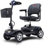 Metro Mobility - Folding Scooter for Seniors - 265 lbs. 16 Mile Range - (Blue)