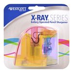 Westcott X-Ray Pencil Sharpener, Assorted Colors