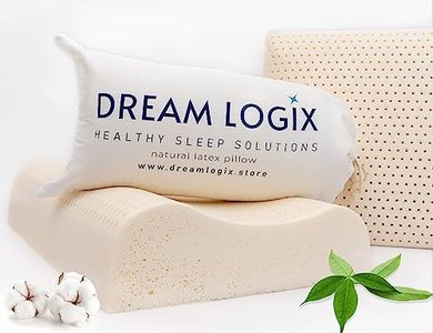 Dream Logix Healthy Sleep Solutions Latex Pillow (Soft, Contour)