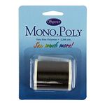 Superior Threads - Monopoly Reduced-Sheen Polyester Thread for Quilting and Invisible Applique, Smoke, 2,200 Yds.