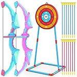 2 Pack Bow and Arrow Set for Kids, 