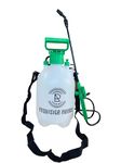 REQUISITE NEEDS Pump Action Pressure Spray Garden sprayer with plastic lance & carry strap pressure sprayer, weed killer sprayer pump fertilizer, pesticides, fungicides, and cleaning (5L Spray Bottle)