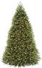 National Tree Company 9 ft Pre-Lit Dunhill Fir Artificial Christmas Tree, 900 LED Lights, 4,026 Tips, Foot Pedal, 10 Light Functions, Includes Stand, Green