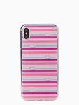 Kate Spade New York Lips with Stripe iPhone Xs/X Case