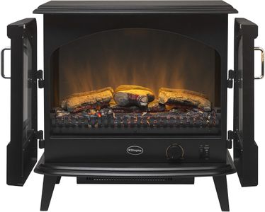 Dimplex Cassia Noir Electric Stove Heater – Freestanding Black