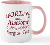 CafePress Awesome Surgical Tech Mug 11 oz (325 ml) Ceramic Coffee Mug