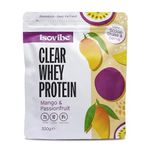 Isovibe Clear Whey Protein Powder Mango & Passion Fruit 300g (Pack of 1) Refreshing Protein Water | Clear Whey Isolate | 22g Protein Per Serve | Zero Added Sugar Clear Protein Shake