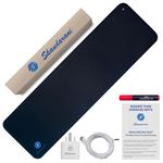 Skandarani Grounding Mat Earthing UK- 30x100 cm EMF Free - Wellness Mat for Sleep, Stress & Pain Relief- Grounding Mat for Earthing Benefits, UK Plug, Testing Pen & Guide Included