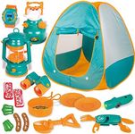 FUN LITTLE TOYS Pop Up Tent with Ki