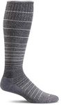 Sockwell Women's Circulator Compression Socks, Charcoal, Small/Medium
