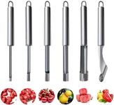 6 Pieces Corer and Pitter Fruit & V