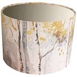 Handmade Lamp Shades - Silver Birch - Choice of Colours (Cream)