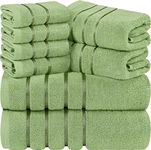 Utopia Towels - Bath Towel Set 27" x 54" 600gsm 100% Ring Spun Cotton