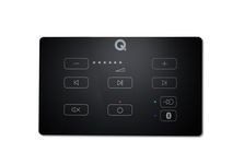 Q ACOUSTICS E60 Easy Install In-Wall Audio System In-Ceiling Speaker Bundles - with Built-in Bluetooth and Splash-proof Panel (Black, Pair of Qi65C Bundle)
