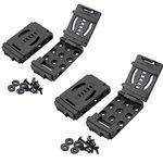 GLBSUNION Tactical Universal Utility EDC Belt Clip Large with Hardware (2-Pack)