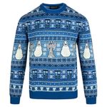 DOCTOR WHO Christmas Jumper Extra Large- Xmas jumpers men Dr Who - TARDIS, Weeping Angels and Snowmen Sweaters Merchandise for Men and womens