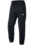 Nike Men M NSW Pant CF FLC Club Trousers, Black/White, XL