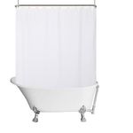 Shower Curtain For Clawfoot Tub