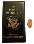 Penny Passport Souvenir Collecting Book with Free Pressed Penny