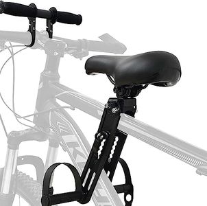 Lueirltoy Mountain Bike Child Seat, Front Mounted Bicycle Seats for Children with Armrest Frame, Suitable for Children Ages 2-5 Years (standard model)